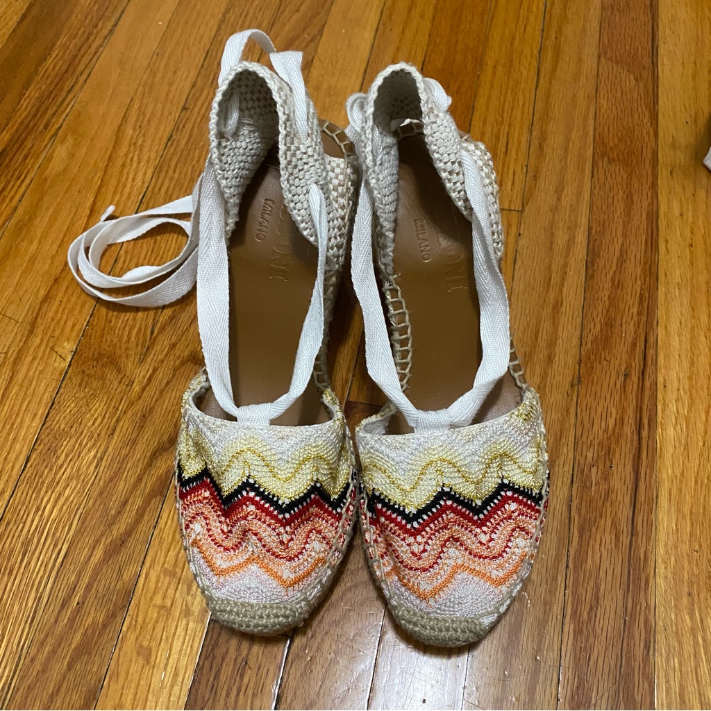 Missoni Multicolor Zigzag Espadrilles